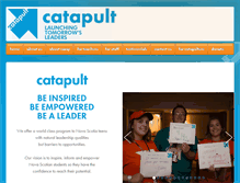 Tablet Screenshot of catapultcamp.com